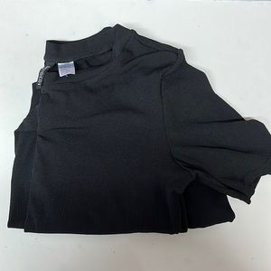 Black midi H&M dress